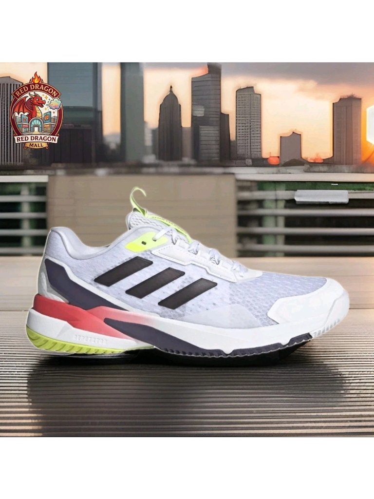 Adidas Crazyflight 6 Indoor Volleyball White Sneakers Shoes Hq4685 - Men's Sz 8